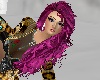 purple  new hairstyle