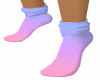 *B* Rainbow socks