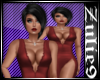 Luz Red Gown