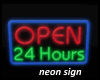 Open 24 hours~NeonSign