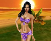 Purple Seaside Bikini
