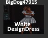 [BD]WhiteDesignDress