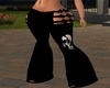 Black skull outfit botto