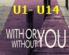 U2 With or Without You