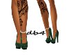 ~DB4~EMERALDGRN DIA PUMP