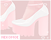 [NEKO] Doll Shoes White