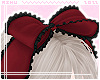 m. Hair Bow Red