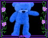 No Pose Teddy Bear - blu