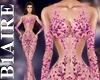 B1l Pink Crystal Gown