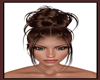 Bun Hairstyle Brown Mix