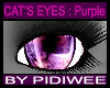 °P° Cat's Eyes ~ Purple