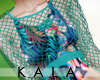 !A Aqua summer top