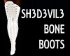 SH3D3VIL3 BONE BOOTS