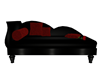 Chaise Cuddles black&Red