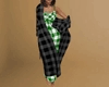 Gray Robe Plaid Layer F
