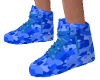 {4G} Camo Blue Shoes (M)
