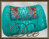 Hippie Teal Couch