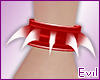 [EM] Red Goth Bracelet L