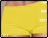 Shorts | Yellow