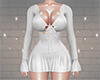 KTN Lace Up White Dress