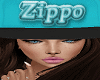 ZIPPO'S TEAL CAP