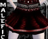 +m+ dark vampire skirt