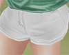 Girls White Shorts
