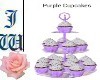 JW Cupcake Tower Purple