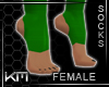 +KM+ Socks 2 Green