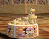 Baby Minnie Shower Cake