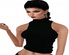 Turtleneck Top-Black