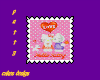 hello kitty 2 stamp