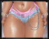 Chains Short  Pink