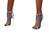 Light Blue Jewel Heels