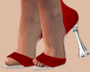 E* Red Love Heels