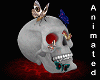 skull with moths - ANI