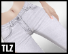 [TLZ]White Denim Jeans