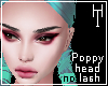 -Poppy head, No lash.-