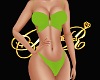 (BR) Green Bikini
