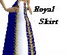 Royal Blue Skirt