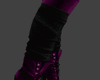 {EMZ}Purp Leather Boots
