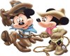 Mickey & minnie