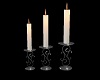 Gothic Candles White