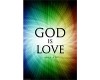 God is Love Sticker...