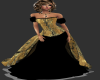 (MC)Black and gold Gown
