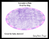 Lavender/Pink Oval Fur R