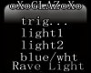 Rave Light Blue/White