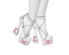 pink Glitter heels