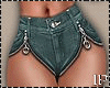 Jean Shorts Sexy Zip RL
