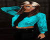 Party Leather (teal)